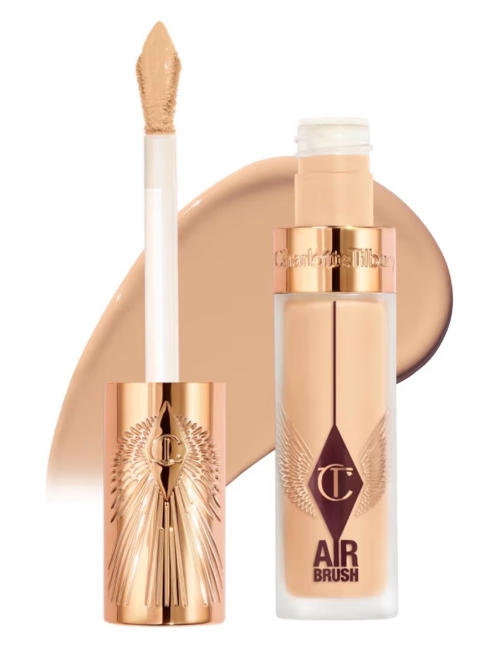 New in box Charlotte Tilbury Airbrush Flawless Finish Concealer - Warm Beige